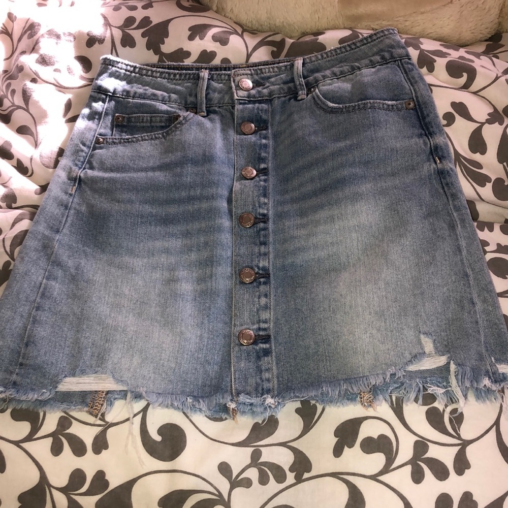 American Eagle jean skirt